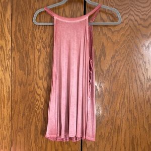 Daytrip Heathered Pink Tank Top
